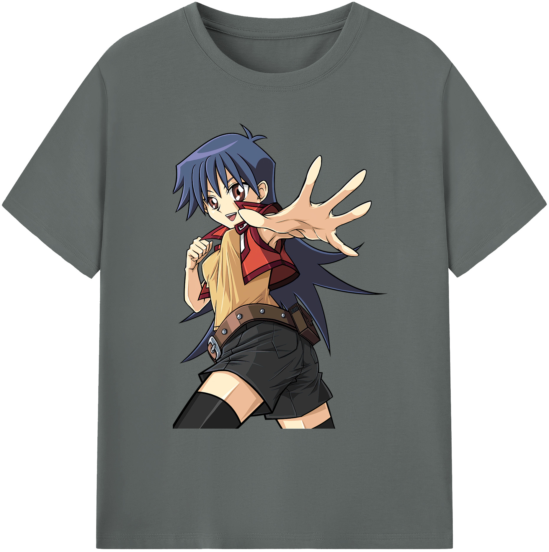 （画像用） 遊☆戯☆王 Yu-Gi-Oh! 綿100％ メンズ半袖Tシャツ｜肌触りやわらか＆通気性